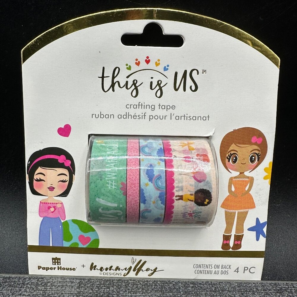 Paper House This Is Us Washi Tape Scrapbooking Planner Craft Set